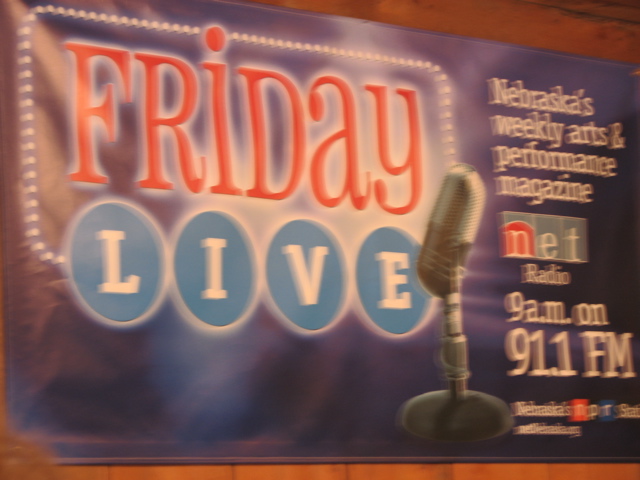 Poster advertising Friday LIVE