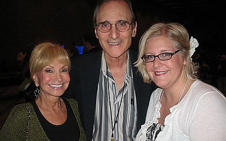 Dani with David and Ellen Field. David is on the Memorial Library Holocaust Educator's Network Board of Directors